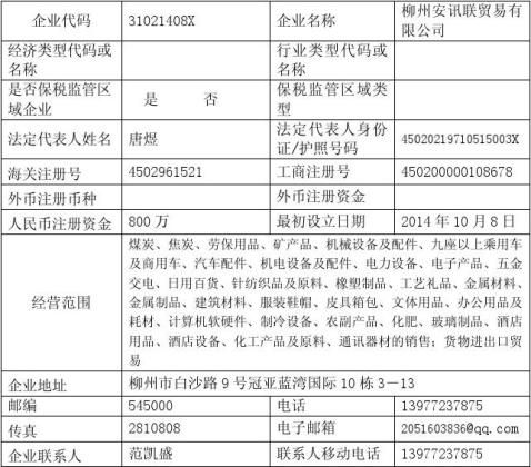 上海市备案企业名录