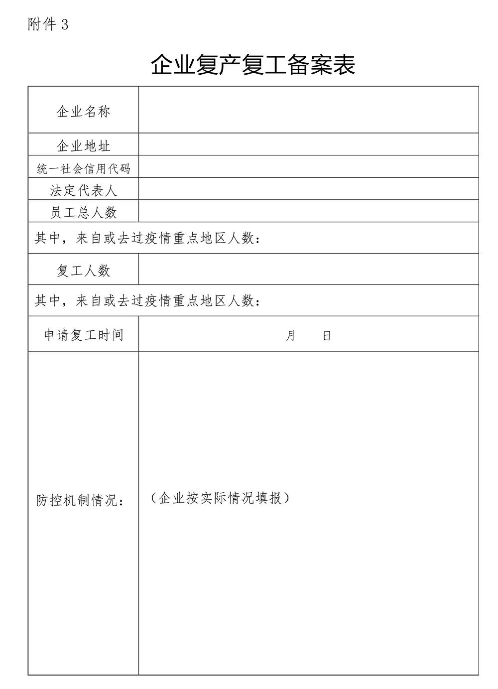 金华市工业企业复工备案查询