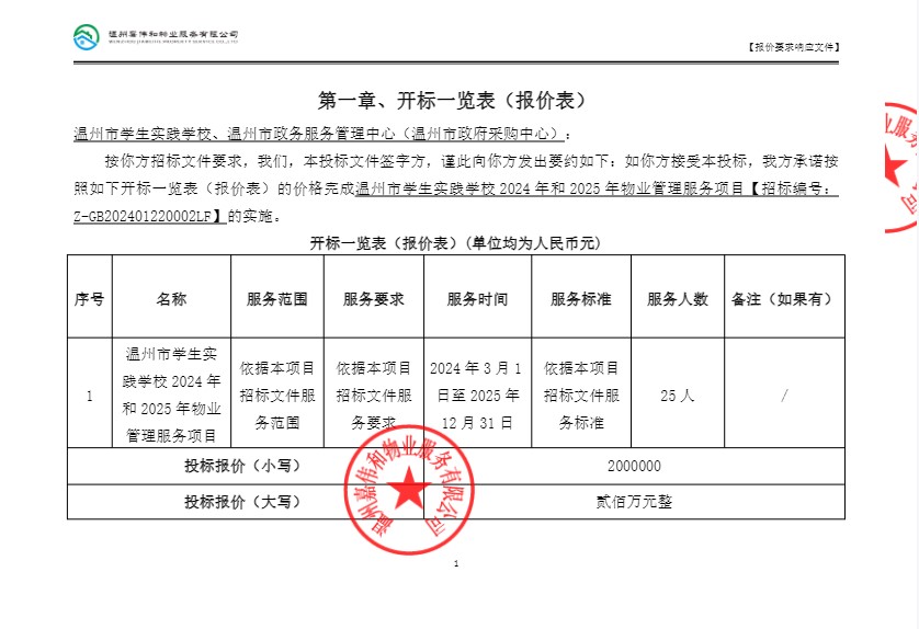 温州物价局备案