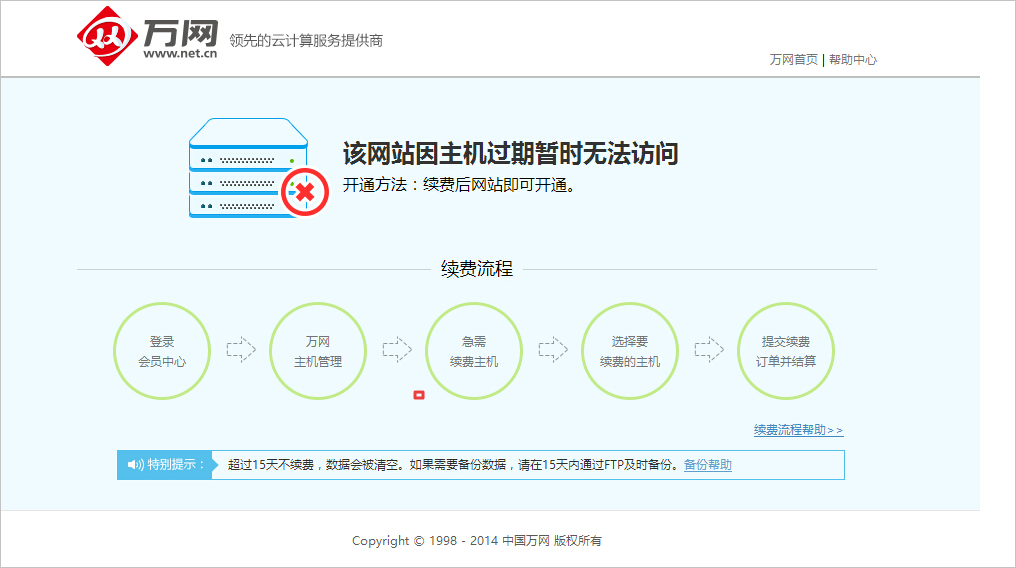 虚拟主机只能通过域名访问网站