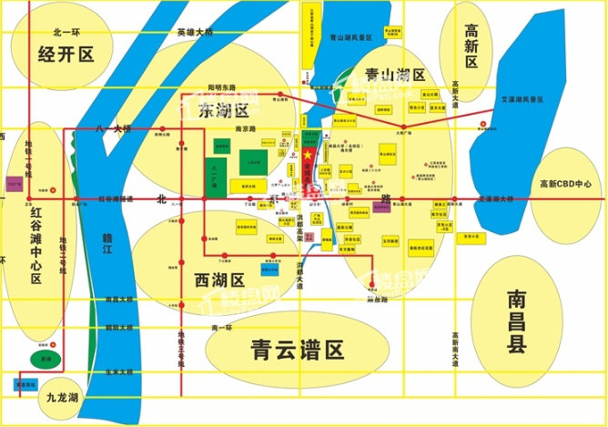 北京西路金域名都