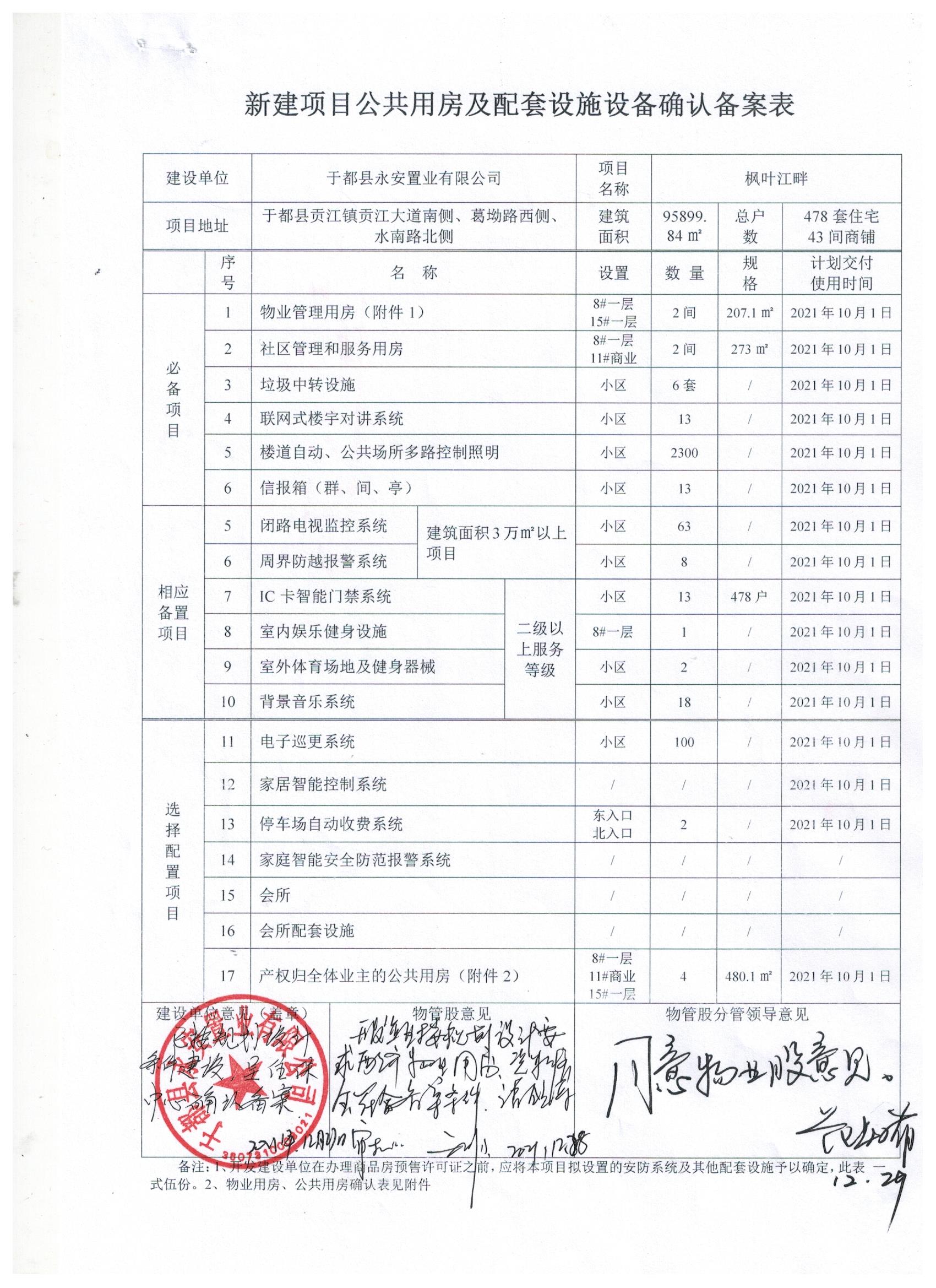房地产售后服务备案表