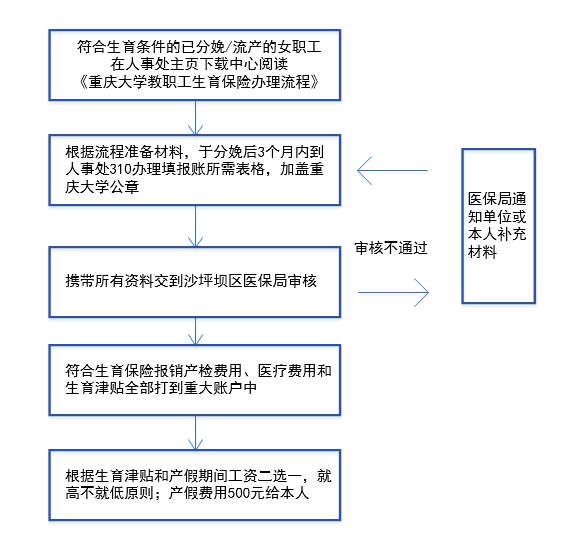 重庆生育保险备案流程