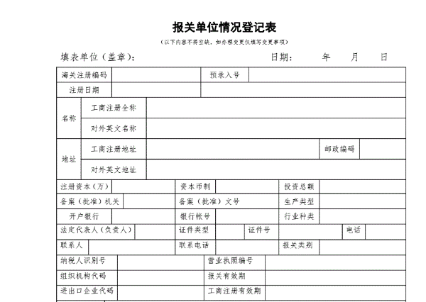 杭州海关办理注册备案的资料下载