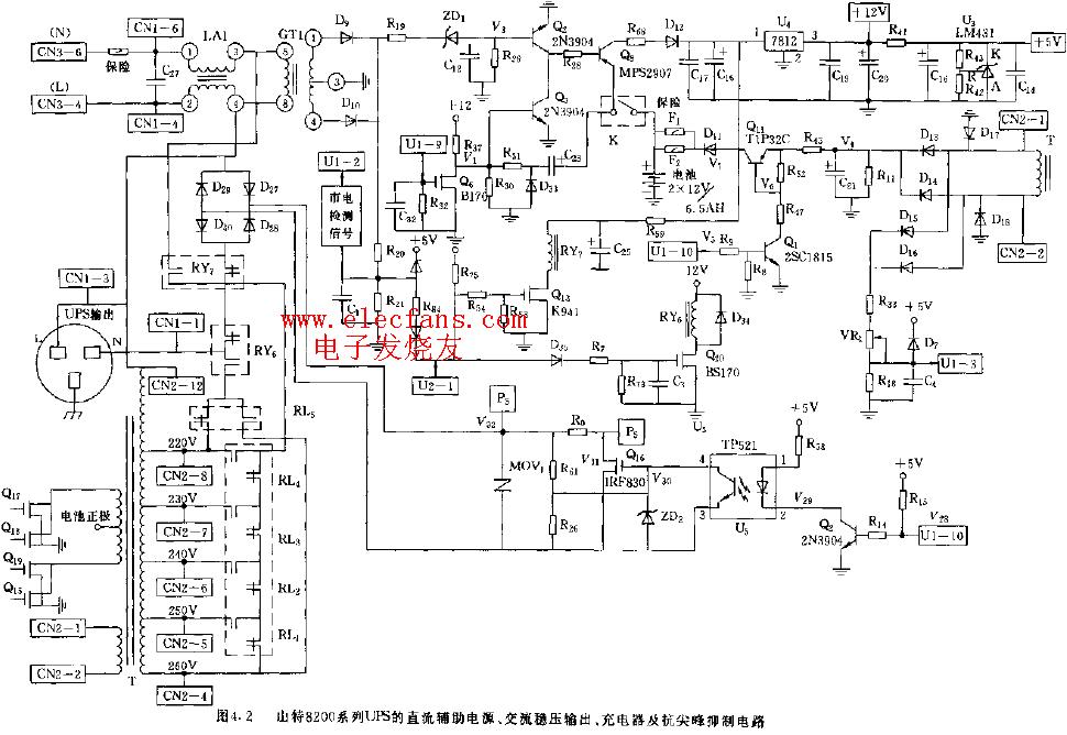 山特主机怎么接线