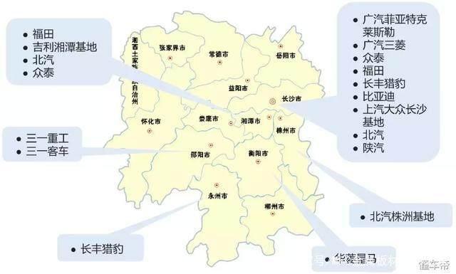 河南主机厂分布图