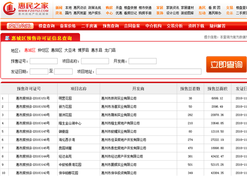 房管局备案查询限制房产